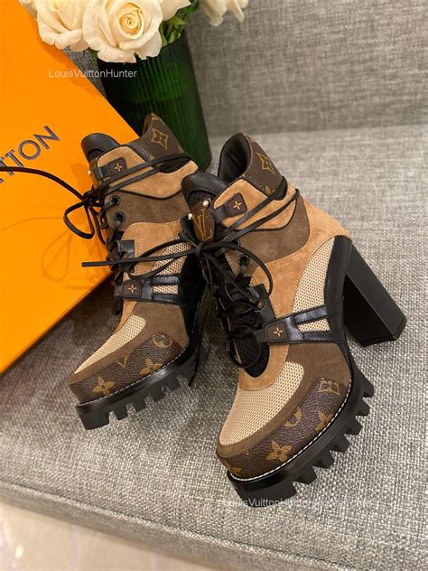 louis vuitton star trail boots replica|louis vuitton boots dupe.